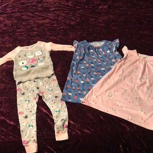 2t girls pajamas